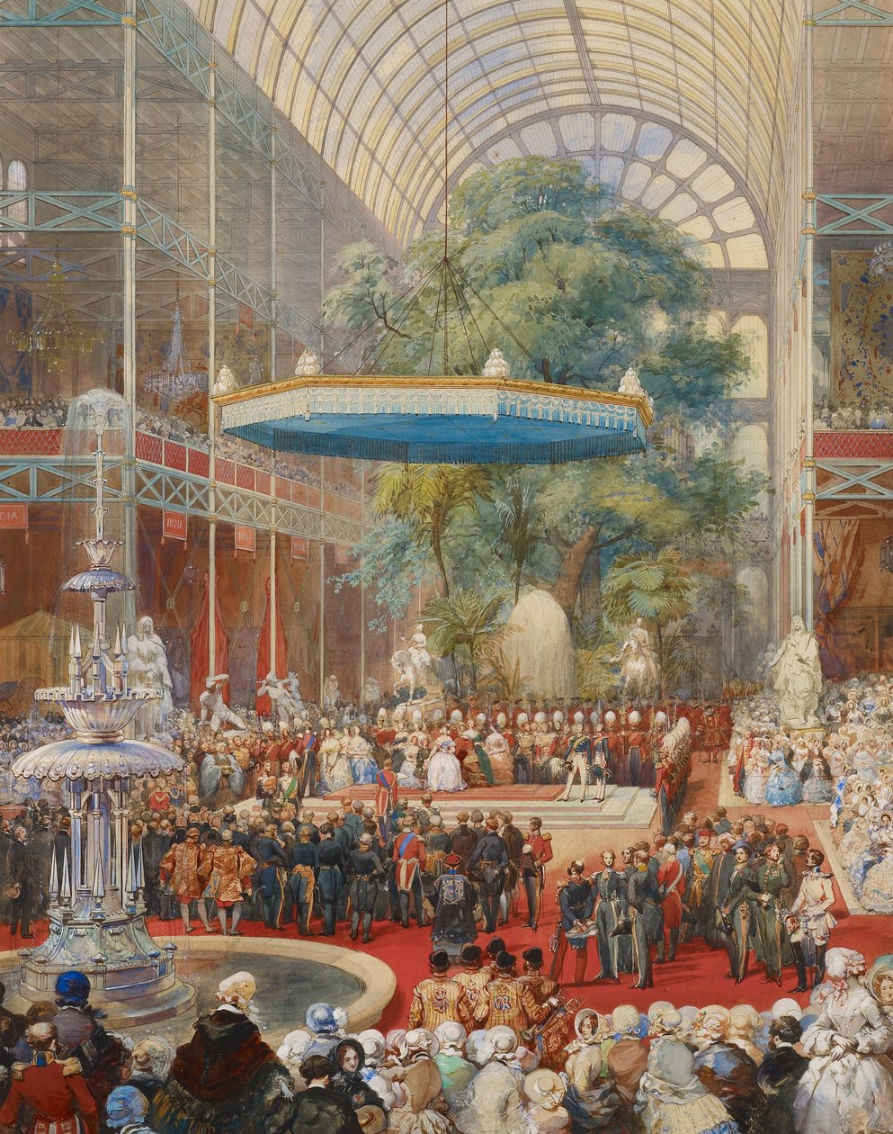 Eröffnung der Großen Ausstellung, 1. Mai 1851 von Eugène Lami