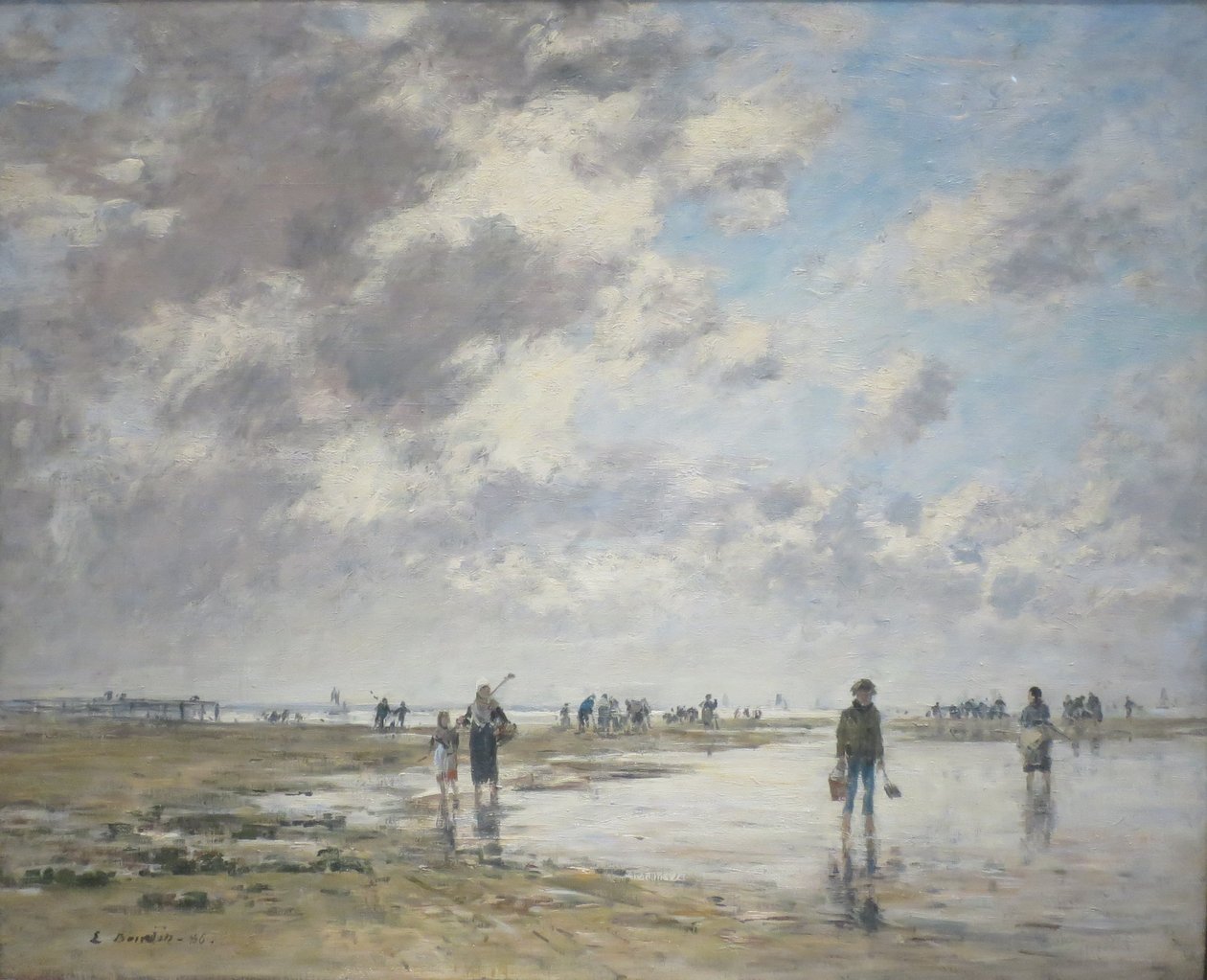 Ebbe in Berck von Eugene Louis Boudin