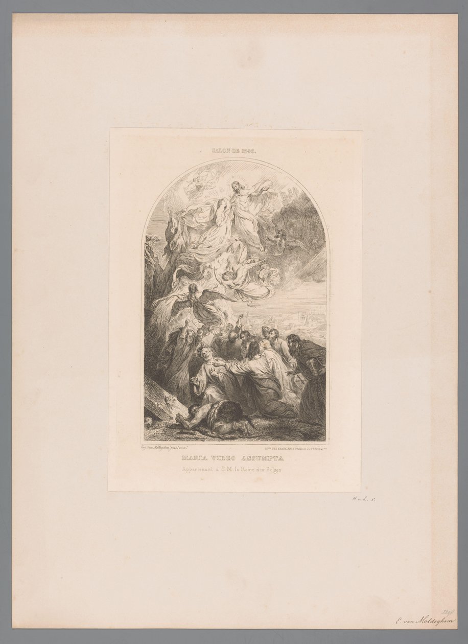 Himmelfahrt Mariens von Eugène Van Maldeghem