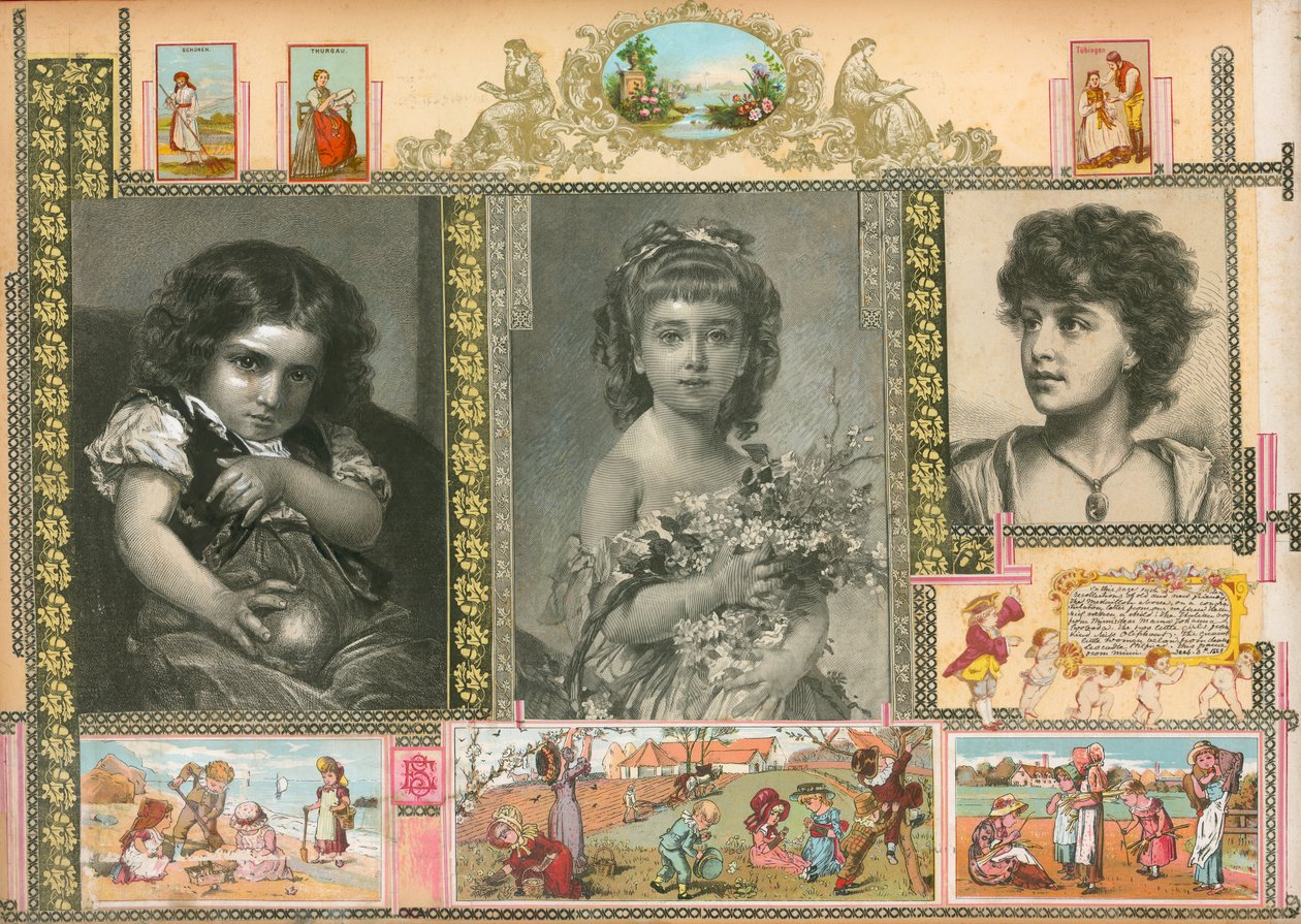 Seite aus Sammelsurium Band III von European School