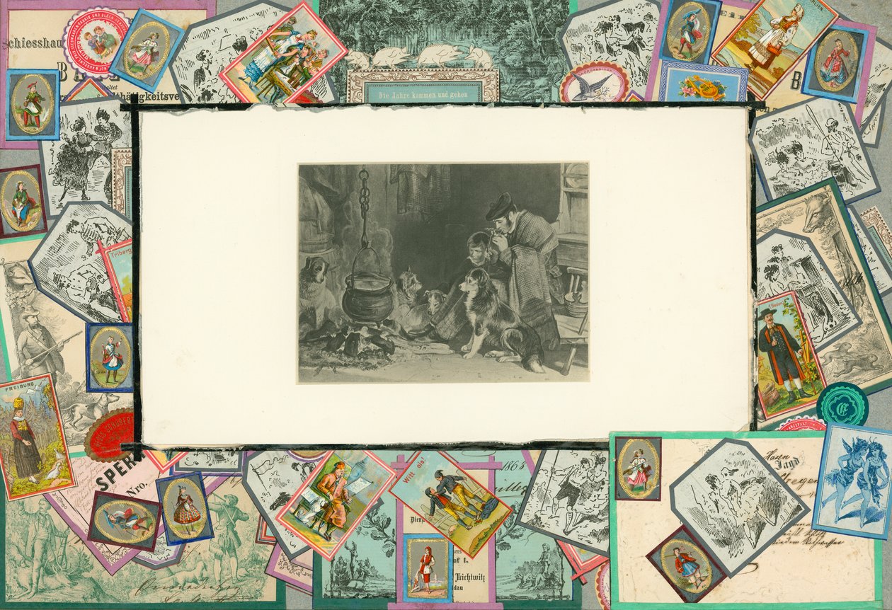 Seite aus Sammelsurium Band II von European School