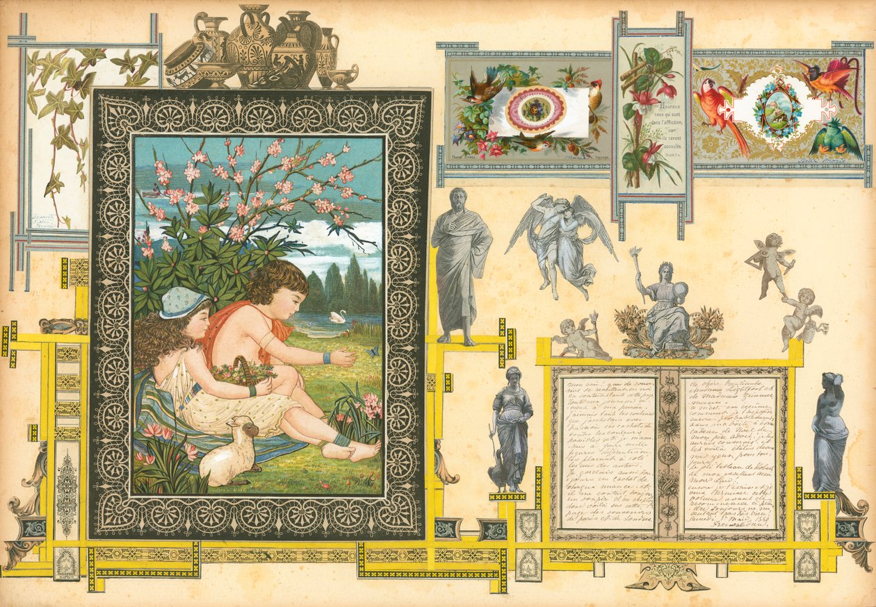 Seite aus Sammelsurium Band II von European School