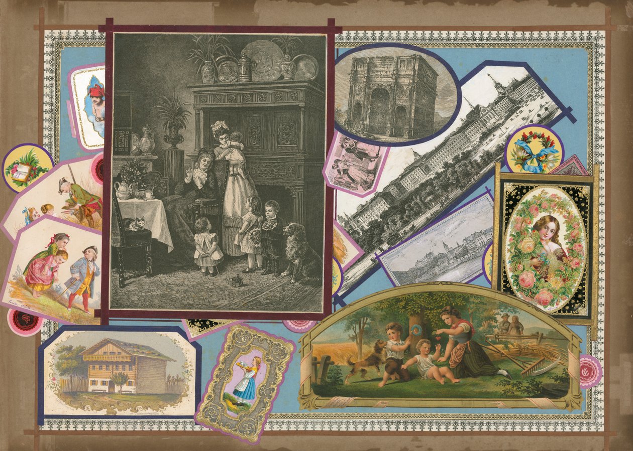 Seite aus Sammelsurium Band IV von European School