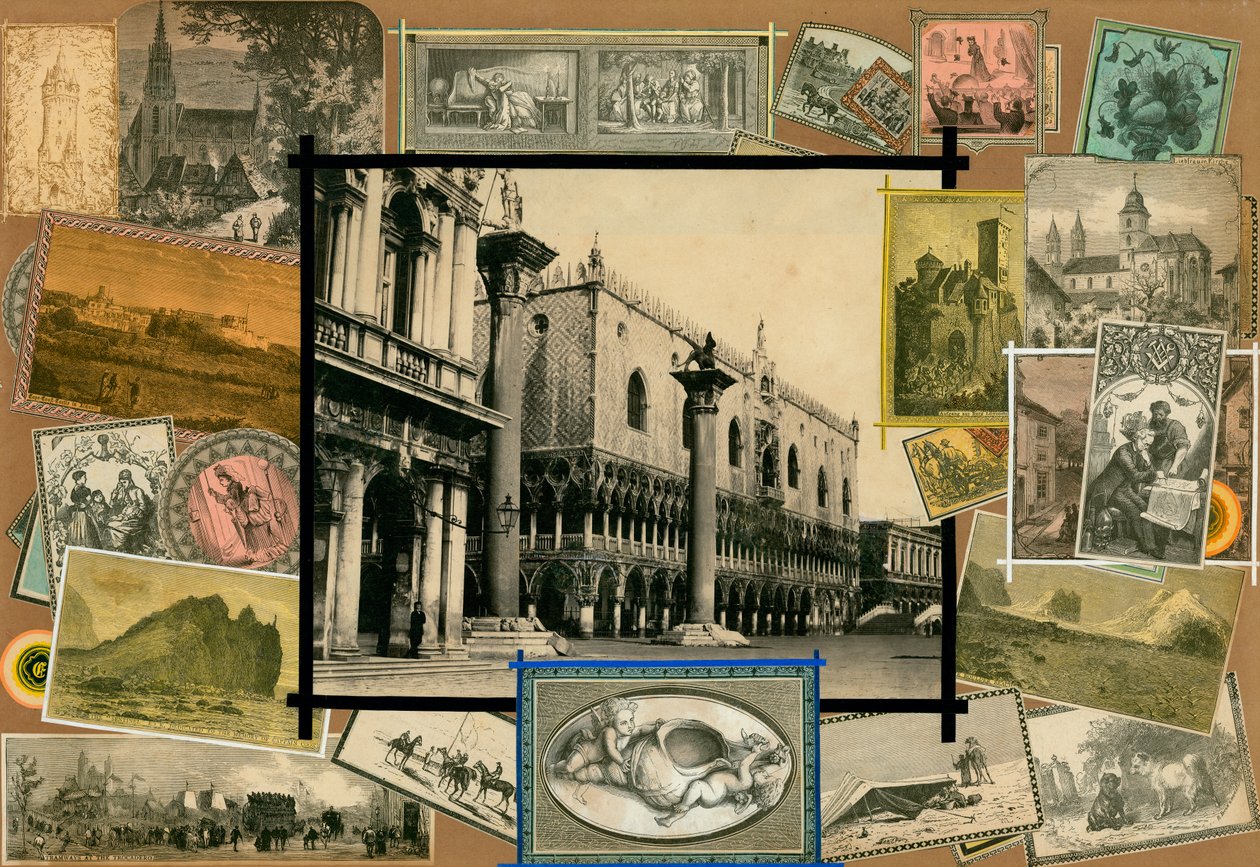 Seite aus Sammelsurium Band VIII von European School