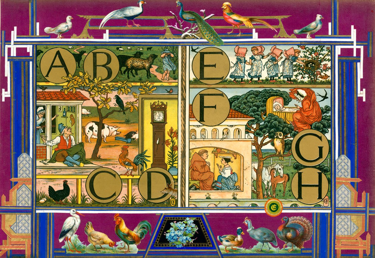 Seite aus Sammelsurium Band VIII von European School