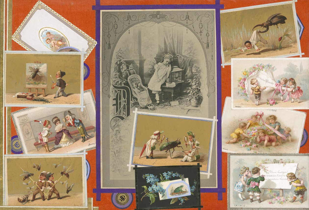 Seite aus Sammelsurium Band VI von European School