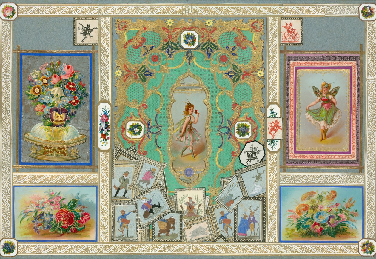 Seite aus Sammelsurium Band V von European School