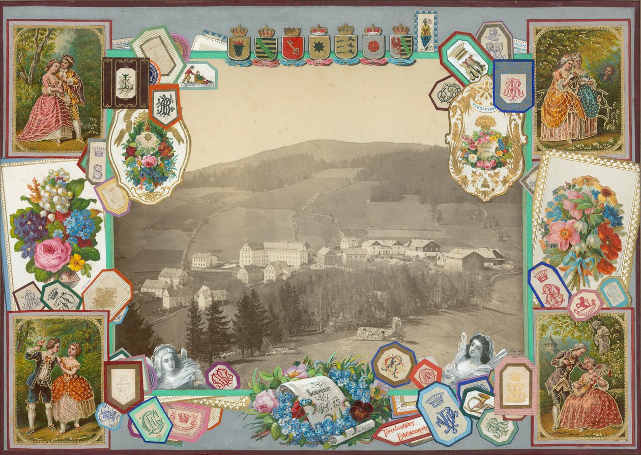 Seite aus Sammelsurium Band V von European School