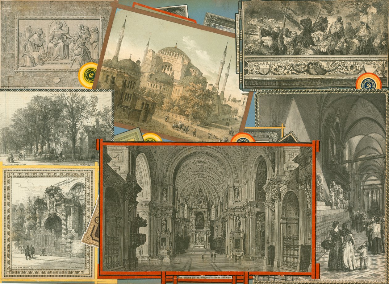 Seite aus Sammelsurium Band XI von European School