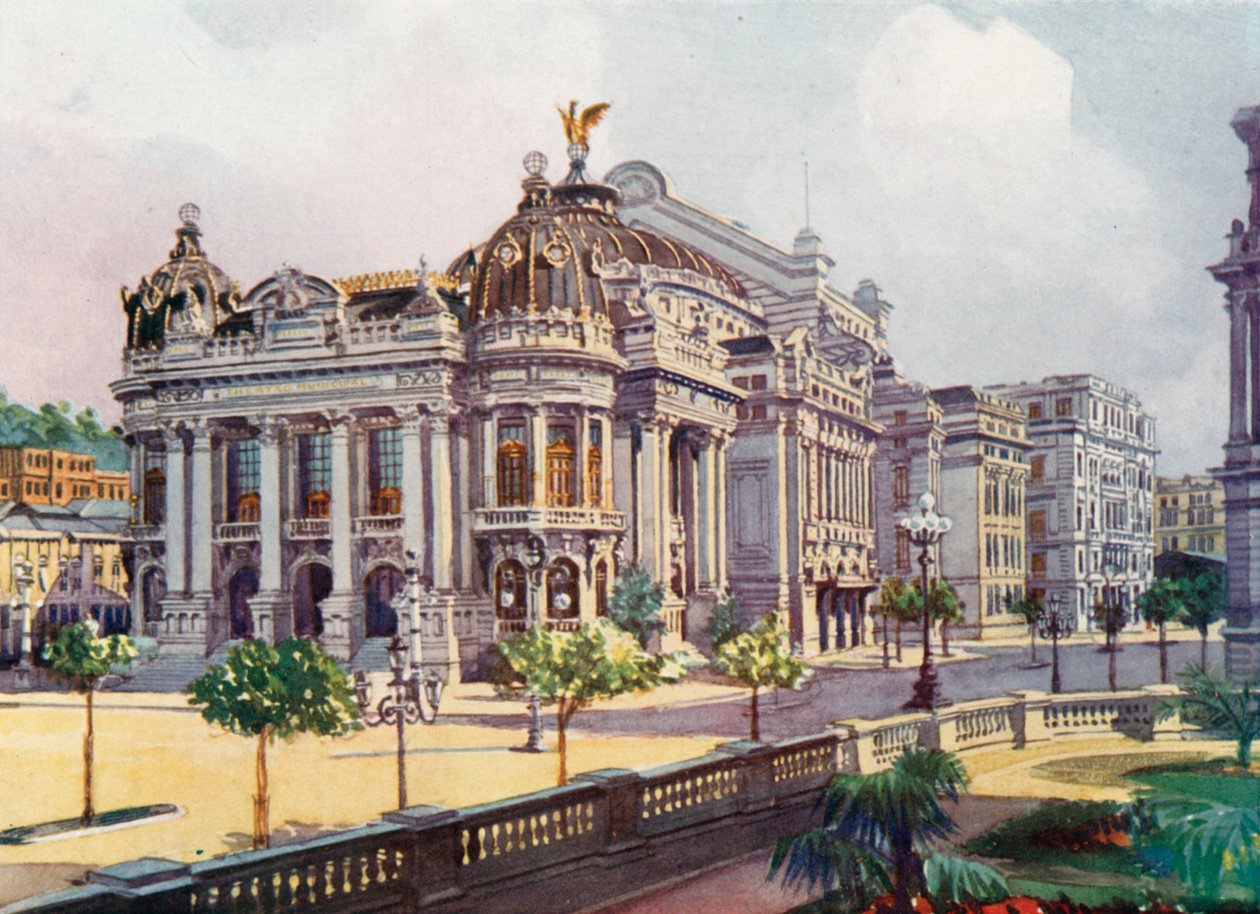 Das Stadttheater, Avenida Rio Branco von European School