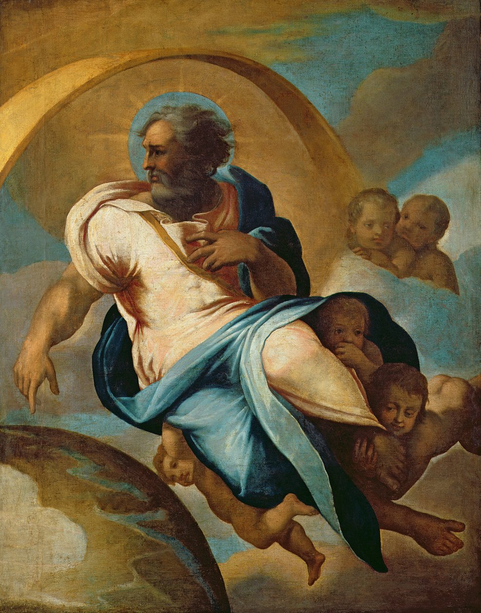 Die Erschaffung der Welt von Eustache Le Sueur