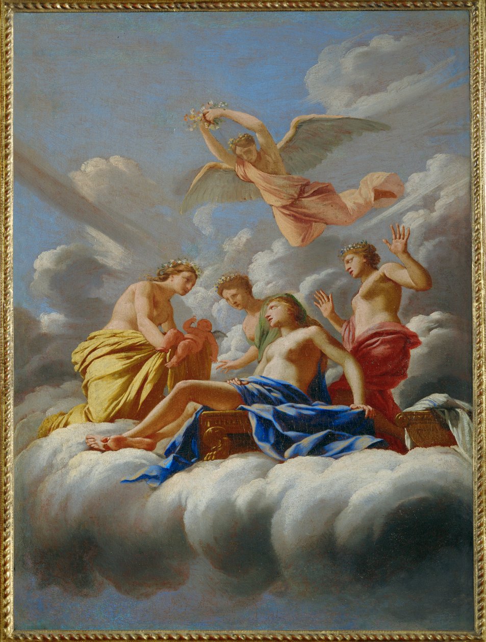 Die Geburt der Liebe von Eustache (studio of) Le Sueur