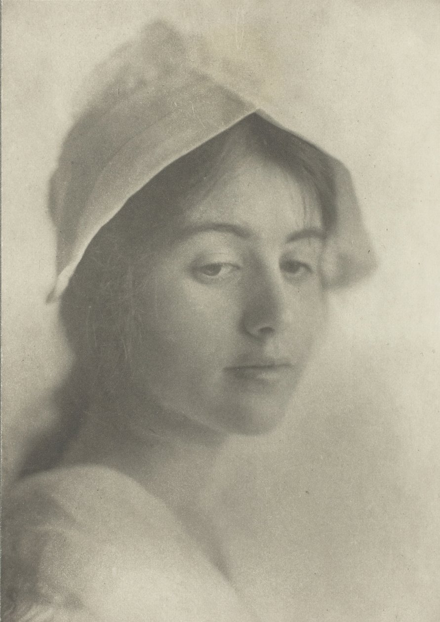 Ein Studienkopf, ca. 1899 von Eva Watson Schutze