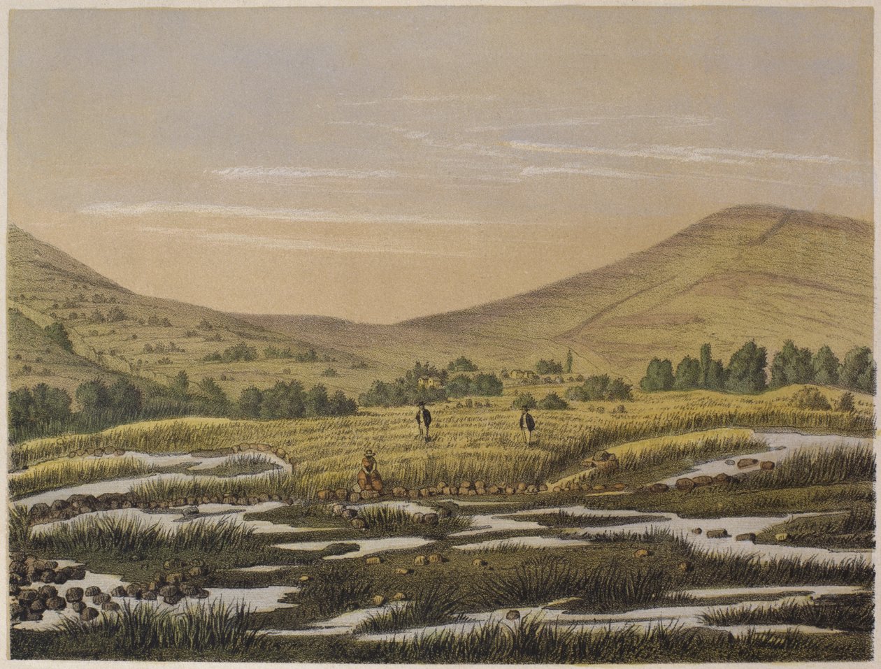 Thermalquellen von Cajamarca, Illustration aus 