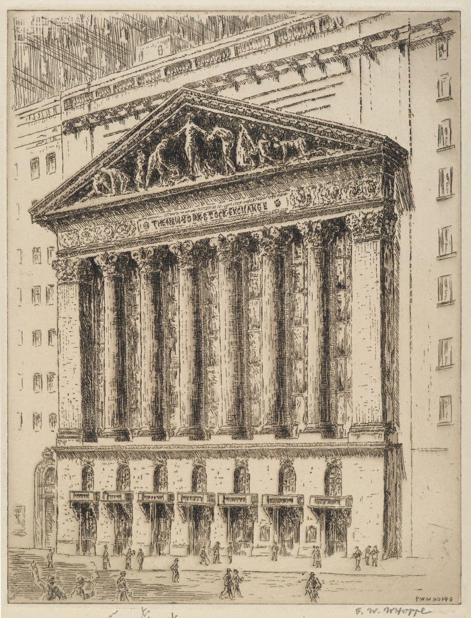 Die New Yorker Börse von F. W. W. Hoppe
