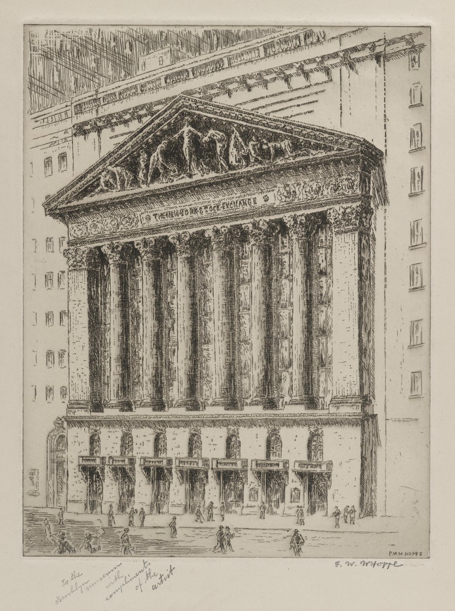 Die New Yorker Börse von F. W. W. Hoppe