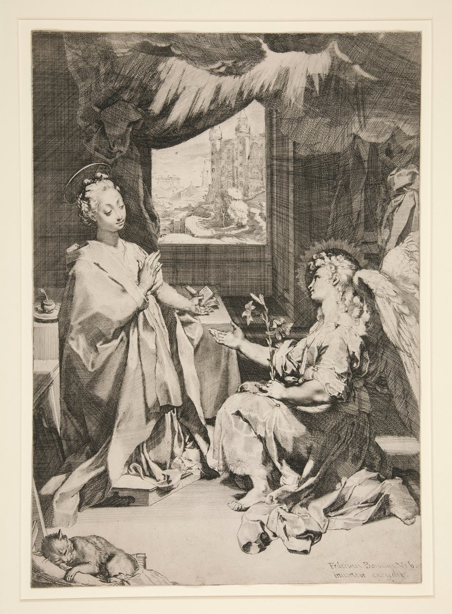 Die Verkündigung von Federico Barocci