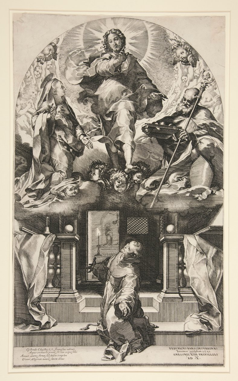Die Vision des Hl. Franziskus von Federico Barocci