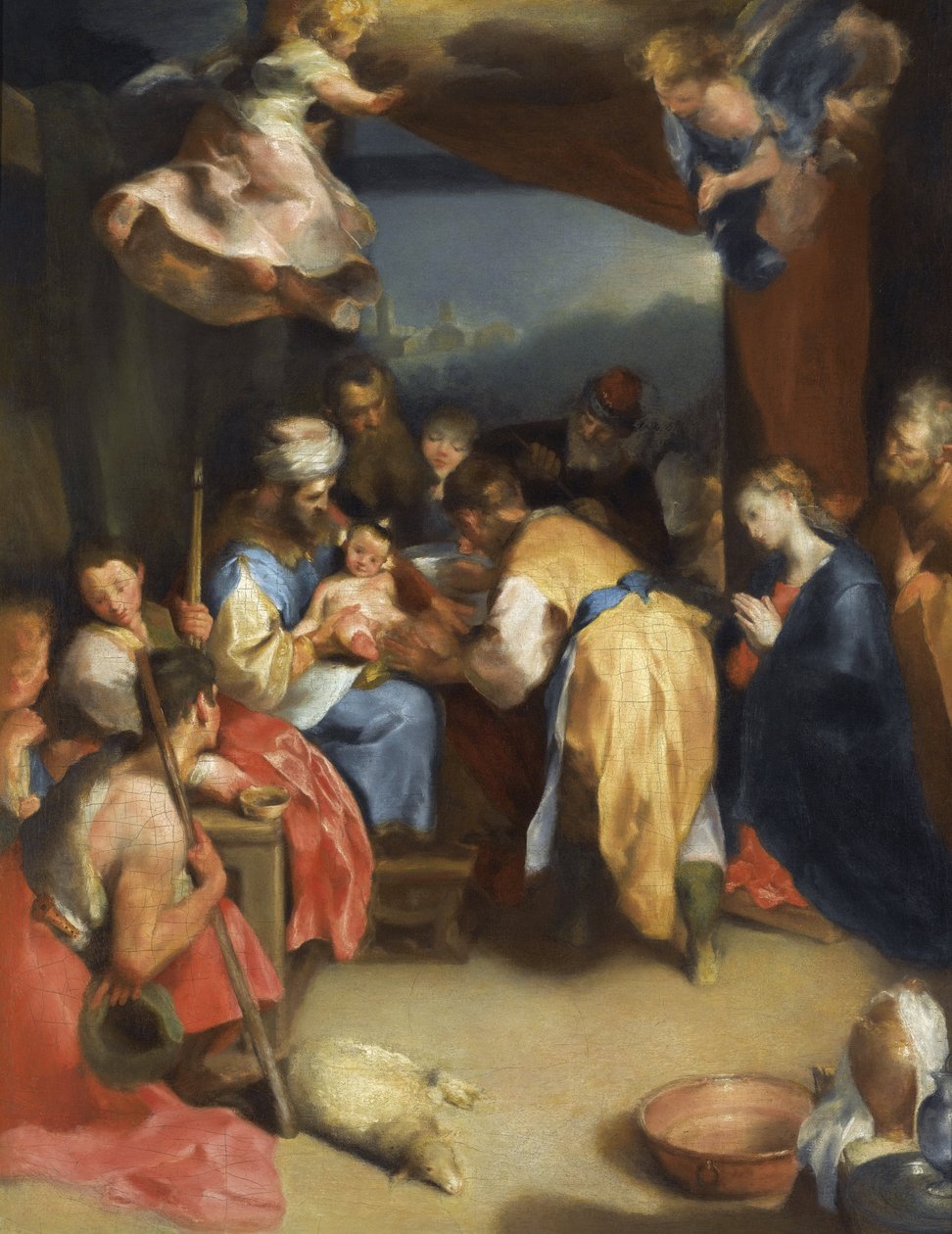 Die Beschneidung Christi von Federico Fiori Barocci or Baroccio