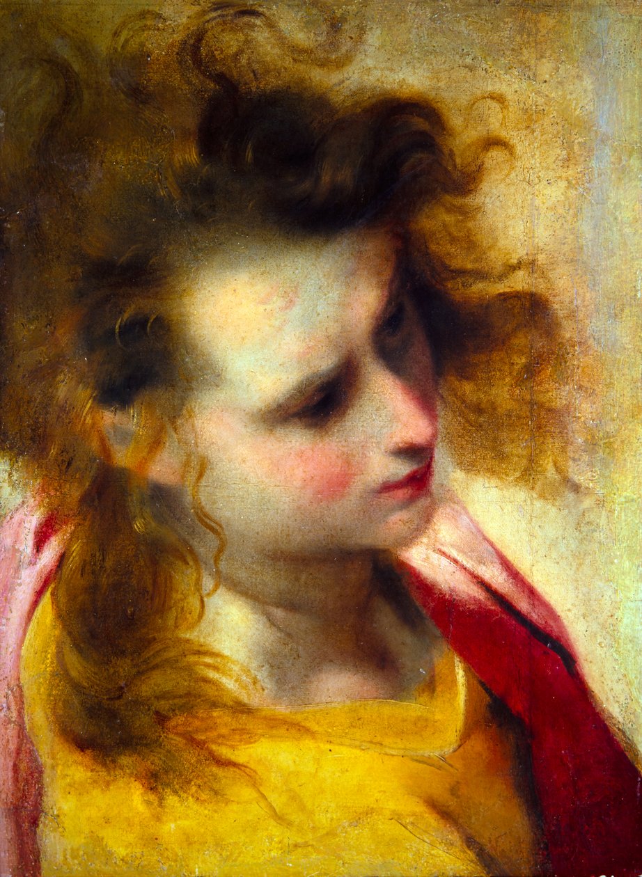 Die Kreuzabnahme: Skizze für das Altarbild in Urbino von St. John von Federico Fiori Barocci or Baroccio