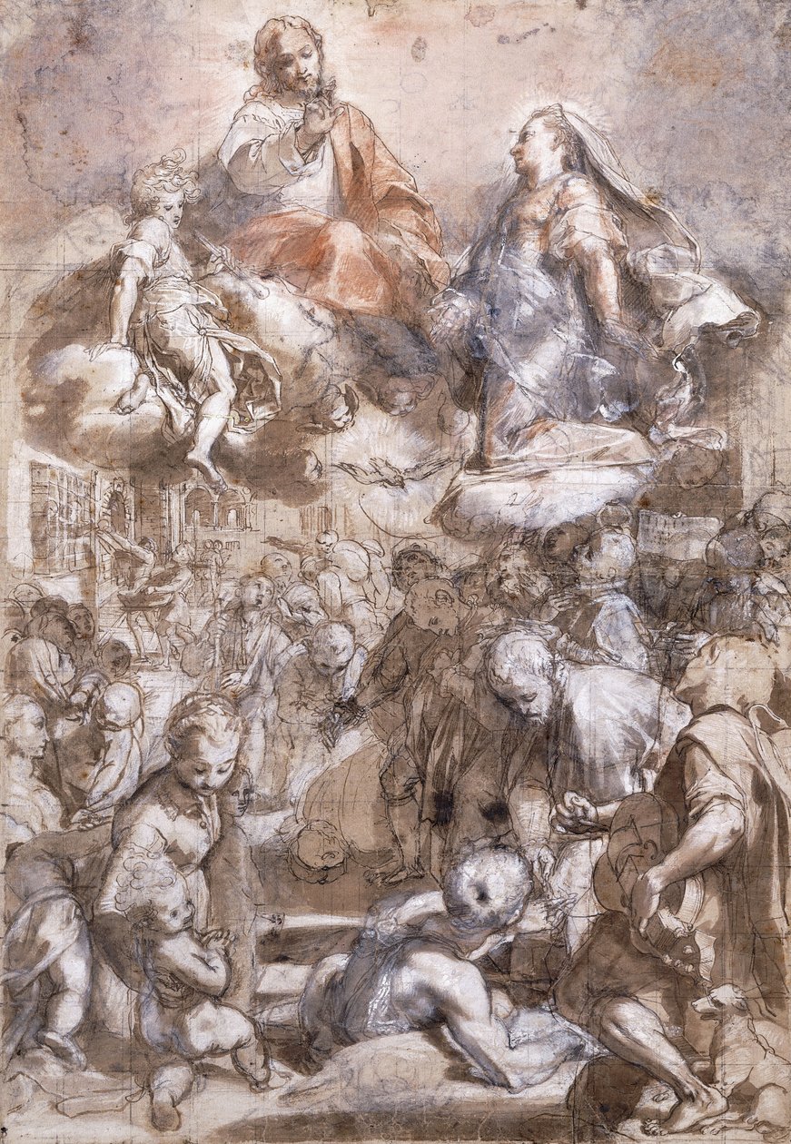 Die Madonna del Popolo von Federico Fiori Barocci or Baroccio