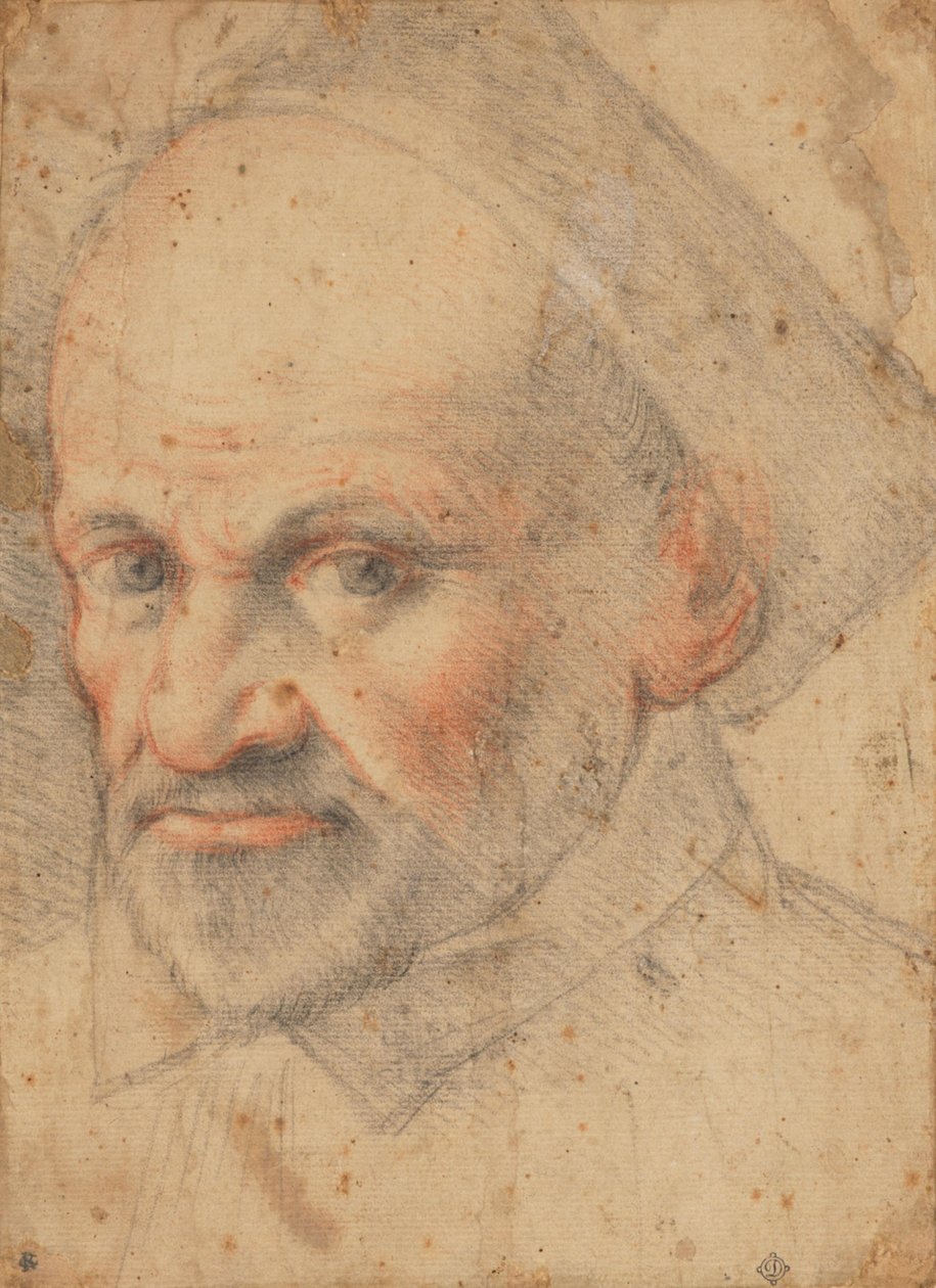 Porträt eines Geistlichen von Federico Zuccaro