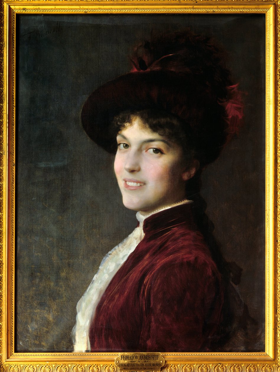 Porträt von Ida Louise von Federigo Andreotti