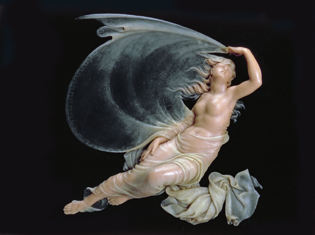 Dushenka auf der Flucht, 1808 von Fedor Petrovich Tolstoy