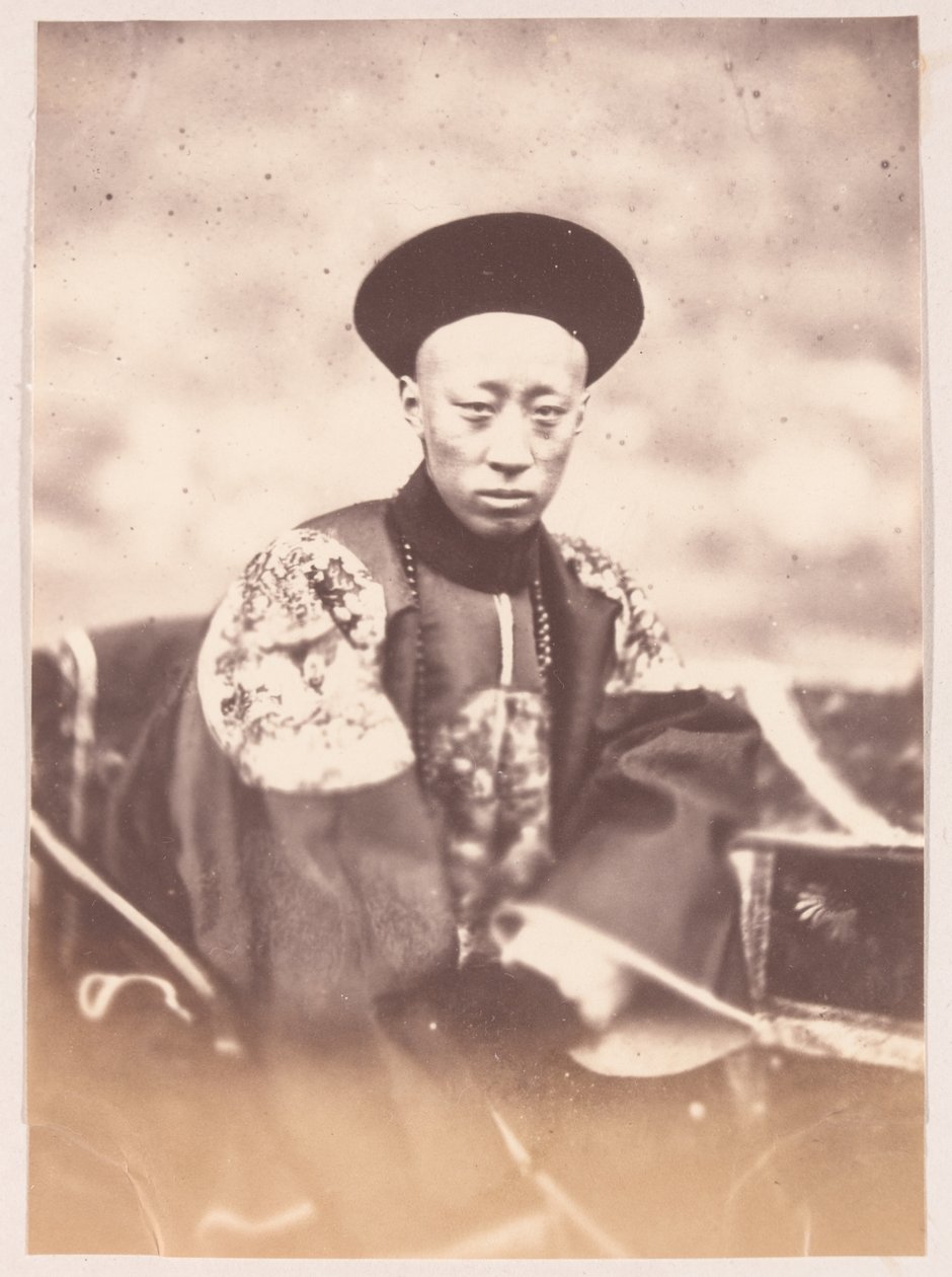 Prinz Gong Qinwang von China, 1860 von Felice Beato