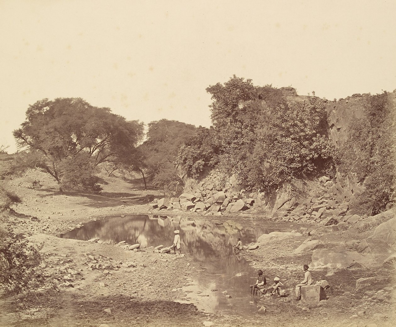Die Krähenhorst-Batterie von Felice Beato