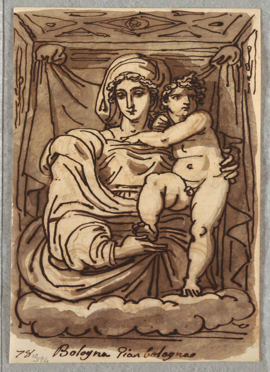 Madonna mit Kind von Felice Giani