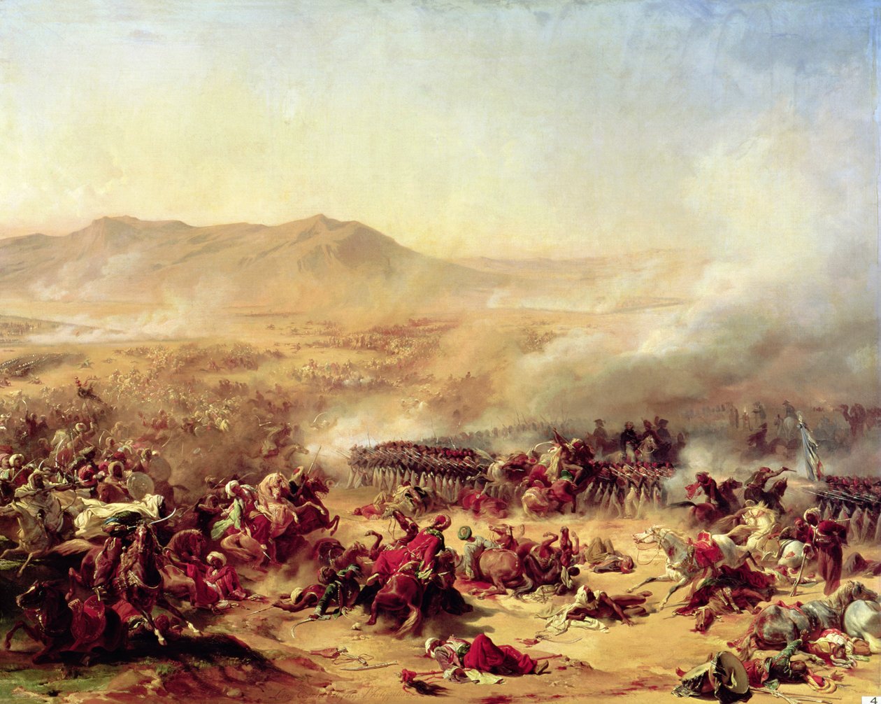 Die Schlacht von Mont Thabor, 16. April 1799 von Felix Philippoteaux
