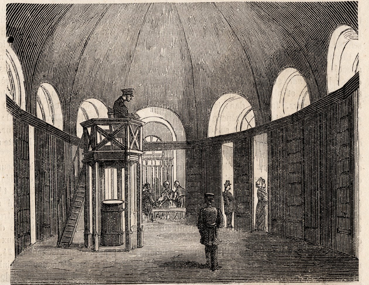 Paris - Gefängnis La Petite Roquette (Gefängnis für Frauen und Jugendliche) von Felix (after) Thorigny