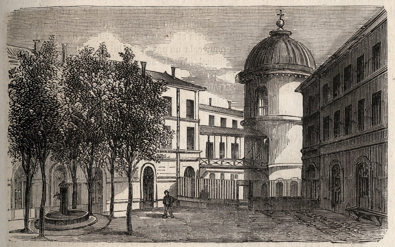 Paris - Gefängnis La Petite Roquette (Gefängnis für Frauen und Jugendliche) von Felix (after) Thorigny