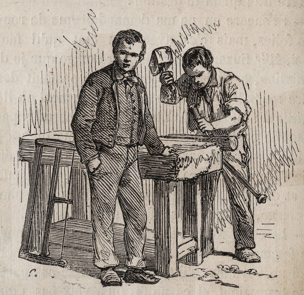 Paris - Gefängnis La Petite Roquette (Gefängnis für Frauen und Jugendliche). von Felix (after) Thorigny