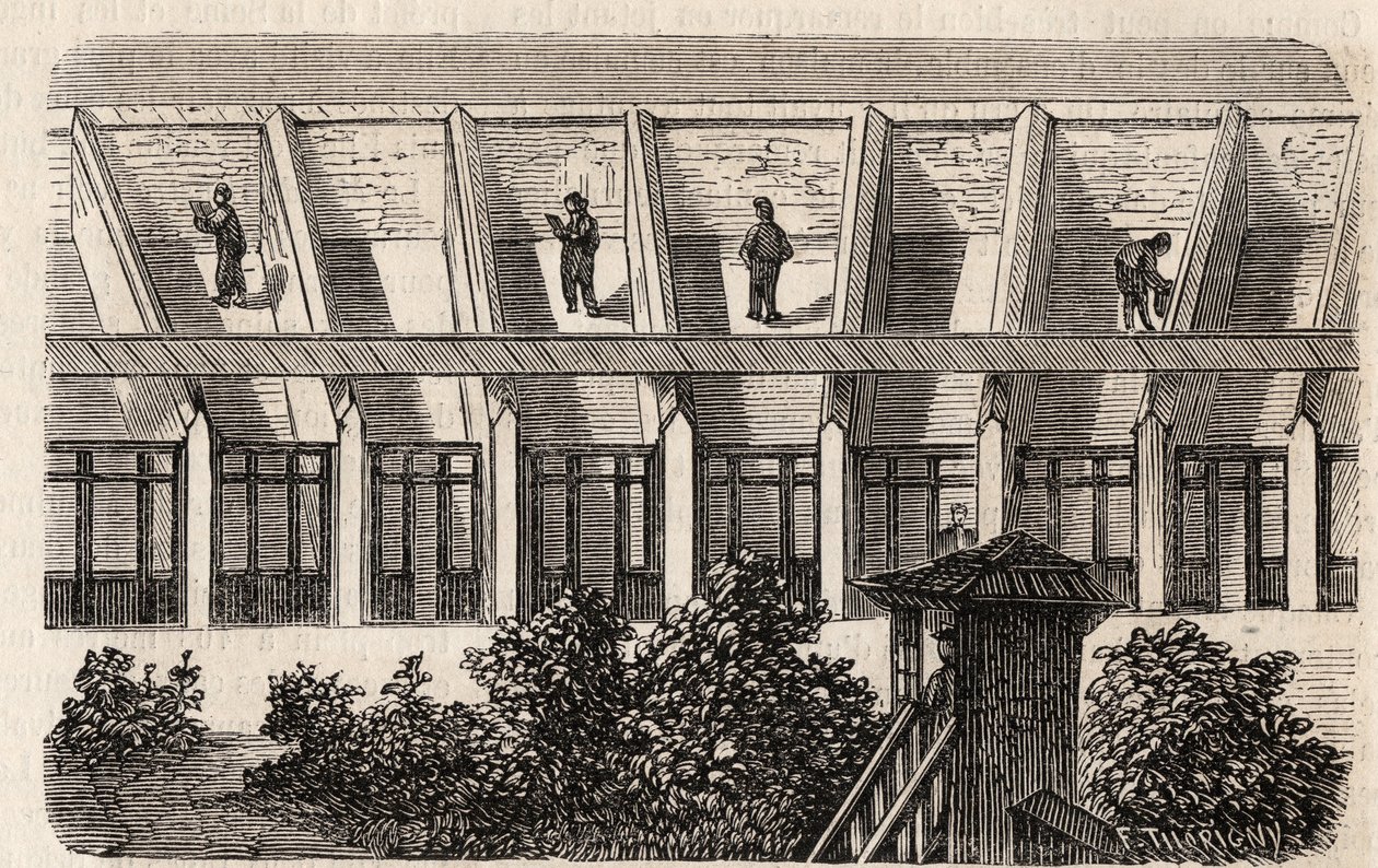 Paris - Gefängnis La Petite Roquette (Gefängnis für Frauen und Jugendliche). von Felix (after) Thorigny