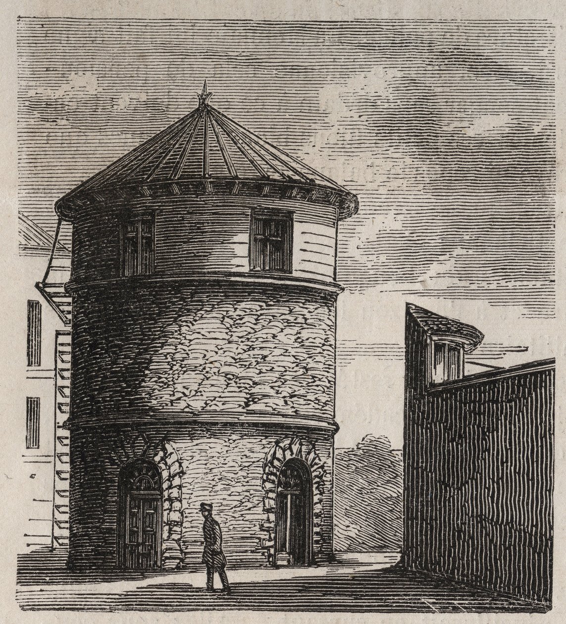 Paris - Gefängnis La Petite Roquette (Gefängnis für Frauen und Jugendliche) von Felix (after) Thorigny