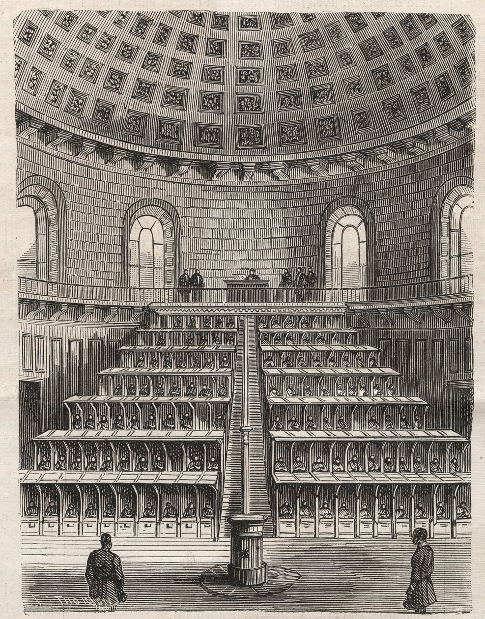 Paris - Gefängnis La Petite Roquette (Gefängnis für Frauen und Jugendliche) von Felix (after) Thorigny