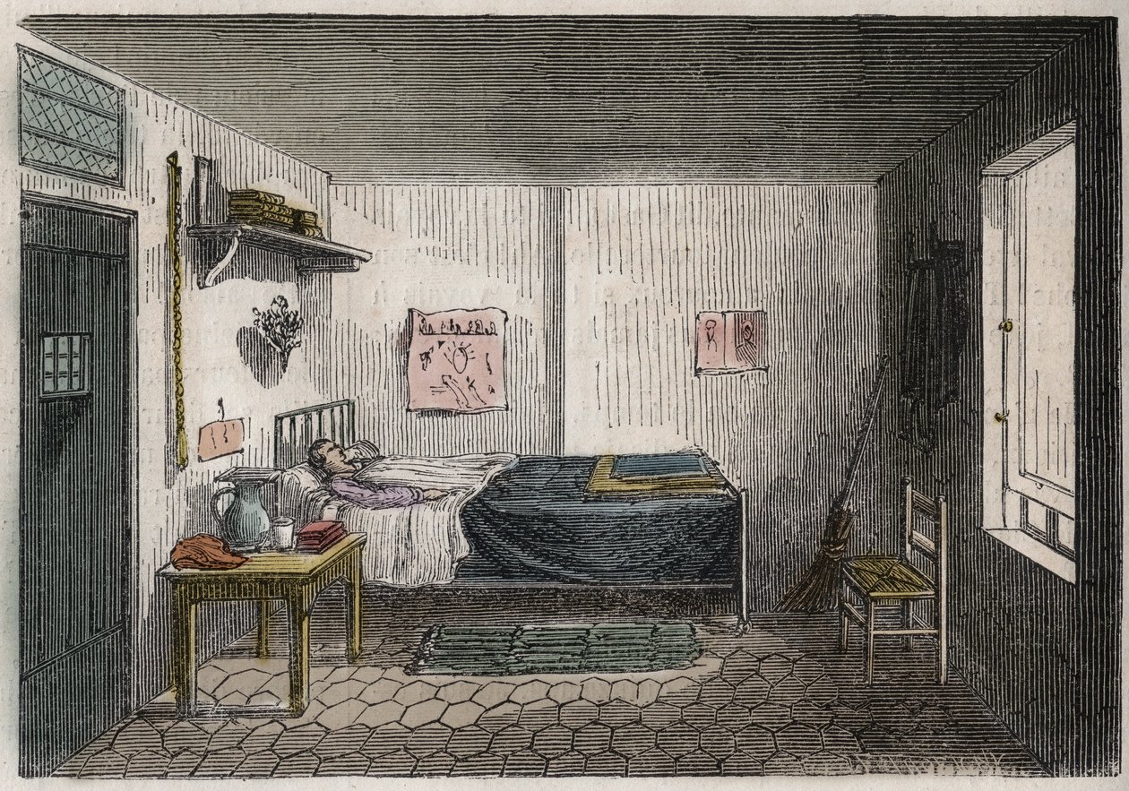 Paris - Gefängnis La Petite Roquette (Gefängnis für Frauen und Jugendliche) von Felix (after) Thorigny