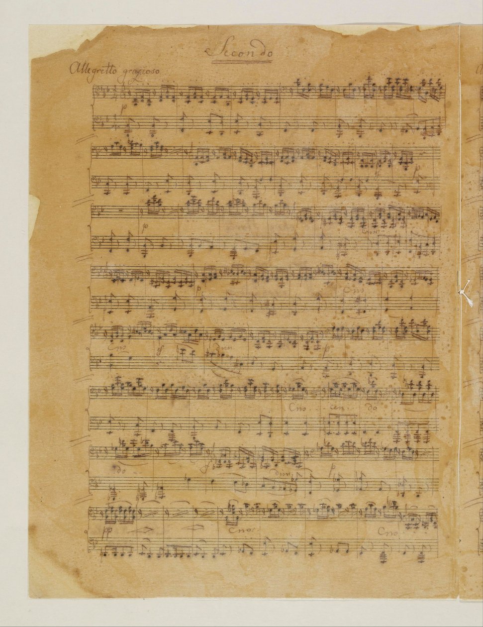 Lied ohne Worte für Klavier vierhändig von Felix