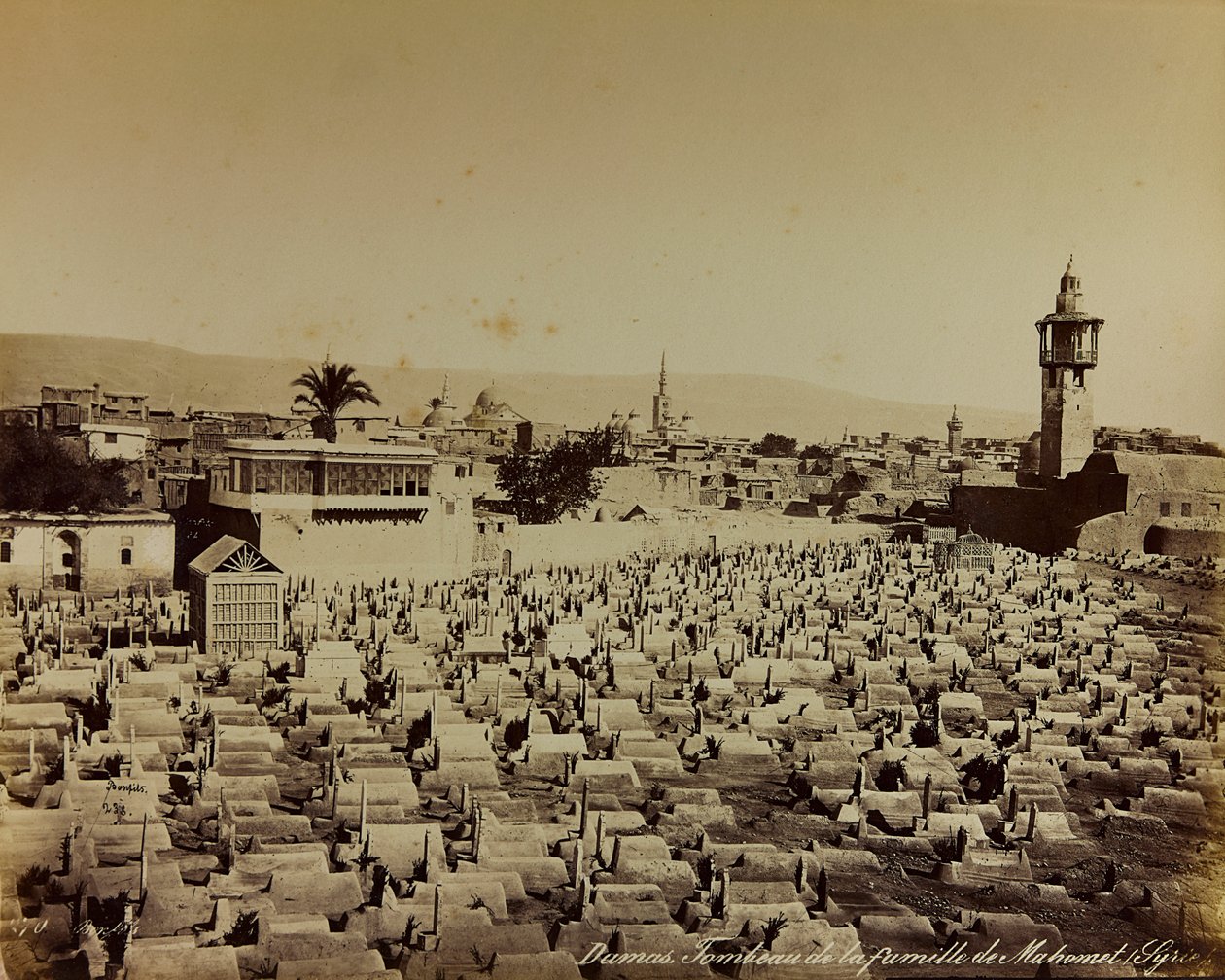 Album „Damas et Baalbek“: Mohammeds Familienfriedhof in Damaskus von Félix Bonfils