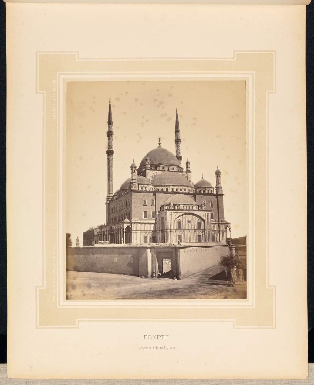 Ägypten: Moschee von Mohamet Ali, Kairo von Félix Bonfils