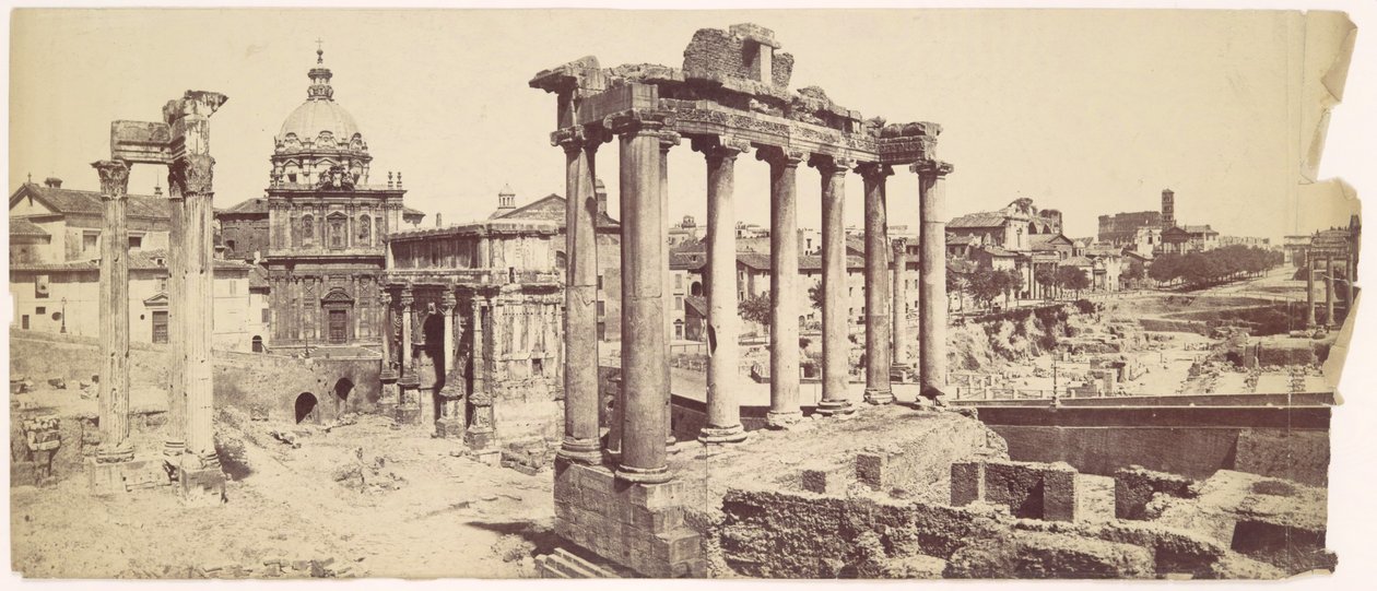 [Das Forum Romanum] von Félix Bonfils