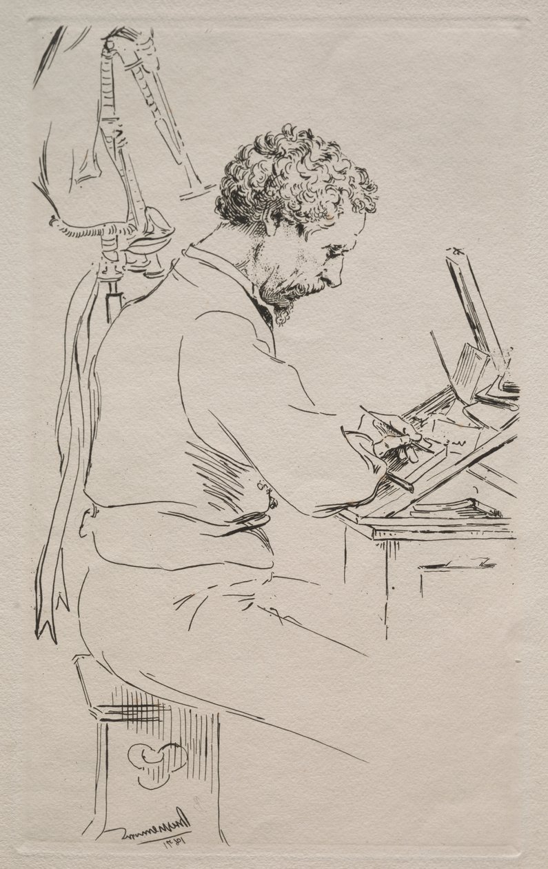 Charles Kean von Felix Bracquemond