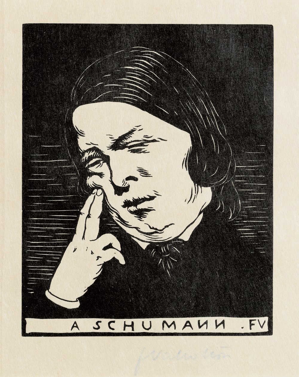 An Schumann von Felix Edouard Vallotton