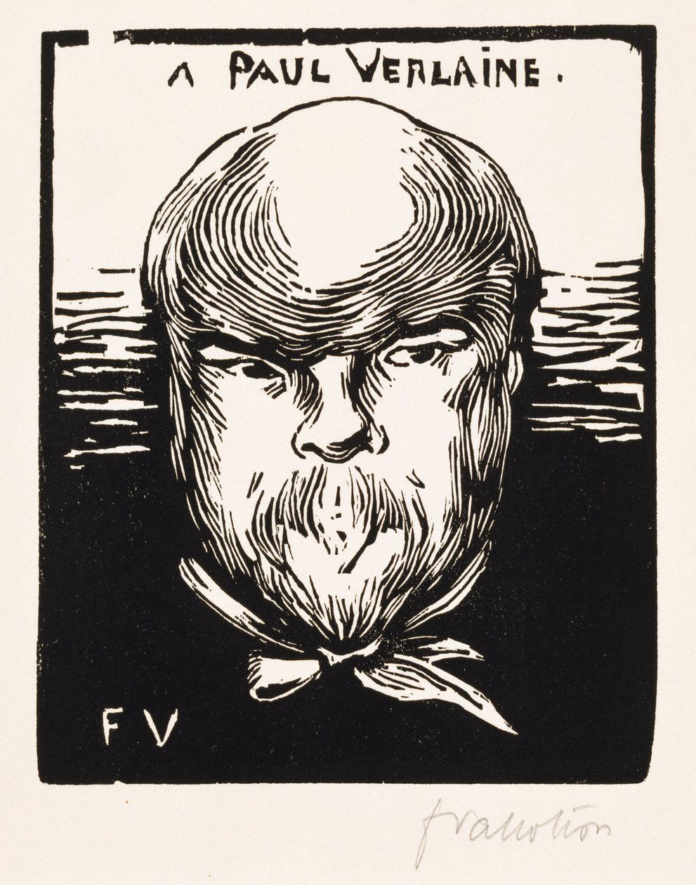 An Paul Verlaine von Felix Edouard Vallotton