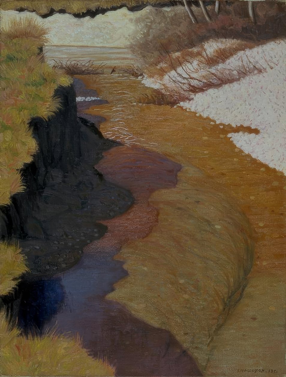 Blick auf Cagne von Felix Edouard Vallotton