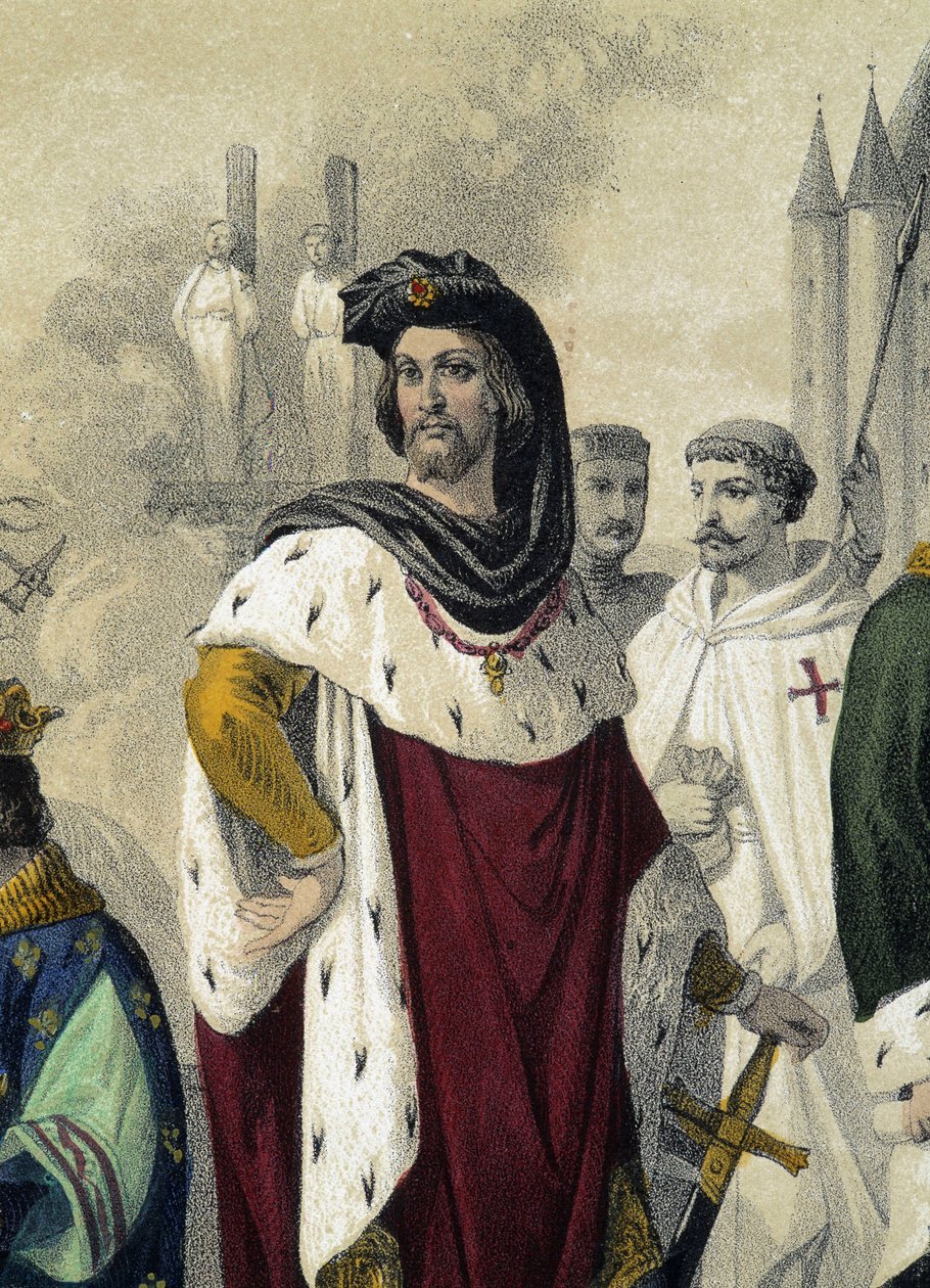 Kapetinger 1270 - 1322: Philipp IV. der Schöne und Jacques de Molay von Felix Fossey