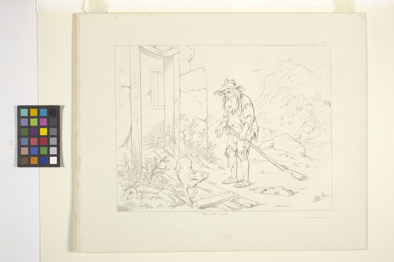 Illustrationen von Rip Van Winkle, Platte 5 von Felix Octavius Carr Darley