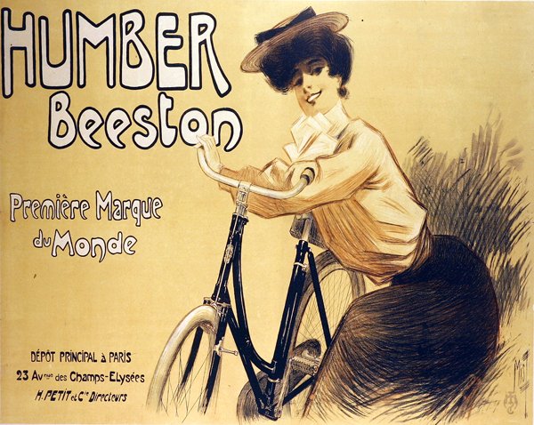 Plakat für Humber Beeston Fahrräder von Ferdinand  Misti Mifliez